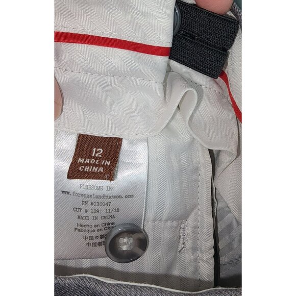 Boy's Fore!! Axel & Hudson Grey Gray Suit Easter Size 11/12 Pants Blazer Set - Picture 9 of 11